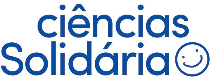 Logótipo da Associação Ciências Solidária, sobre um fundo branco
