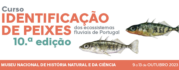 Título do evento e representação de dois peixes