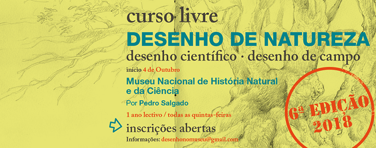 Curso Livre de Desenho de Natureza