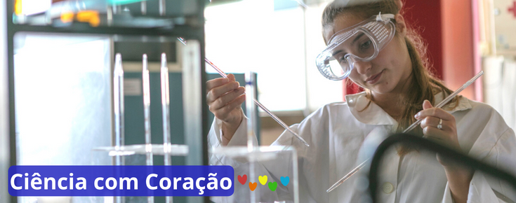 Estudar connosco é como estar em casa Fotografia de jovem investigaora