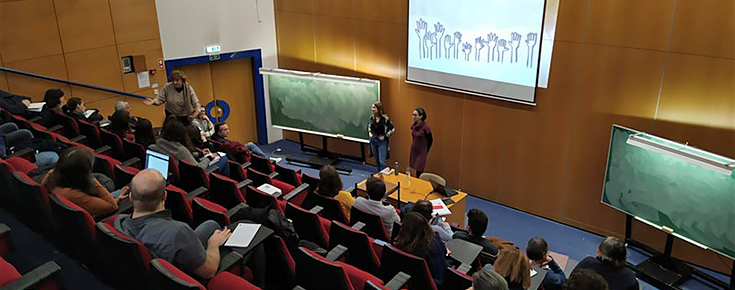 Fotografia de auditório de Ciências ULisboa