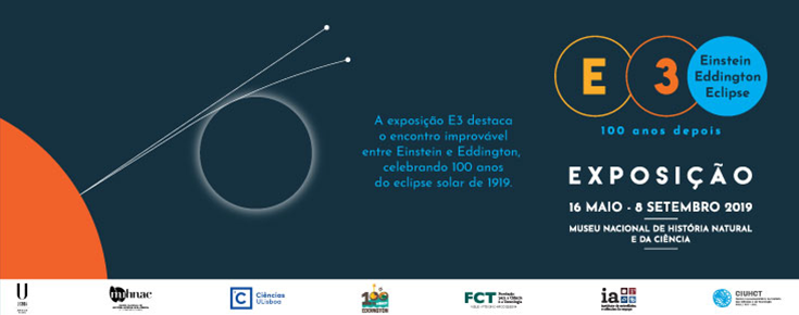 Ciclo de colóquios no âmbito da Exposição "E3 - Einstein, Eddington e o Eclipse"