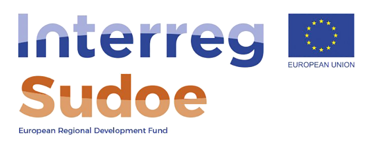 Programa Interreg Sudoe Logótipo do Programa Interreg Sudoe, sobre um fundo branco