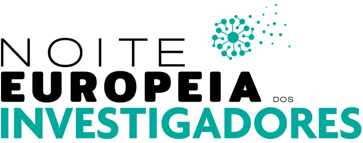 Noite Europeia dos Investigadores Logótipo da Noite Europeia dos Investigadores, sobre um fundo branco