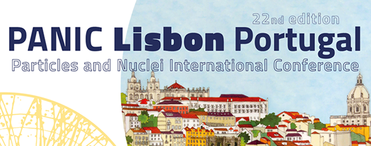Representação da cidade de Lisboa, acompanhada do título da conferência