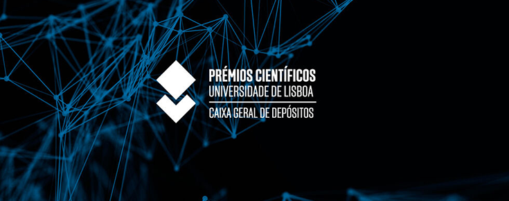 Logótipo dos Prémios Científicos Universidade de Lisboa / Caixa Geral de Depósitos