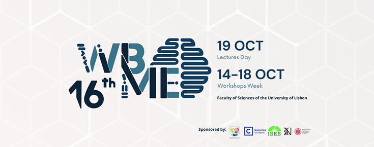 16th Workshop on Biomedical Engineering Data e logótipo do evento