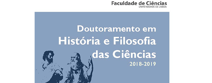 Doutoramento em História e Filosofia das Ciências