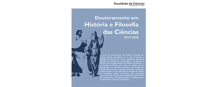 Doutoramento em História e Filosofia das Ciências