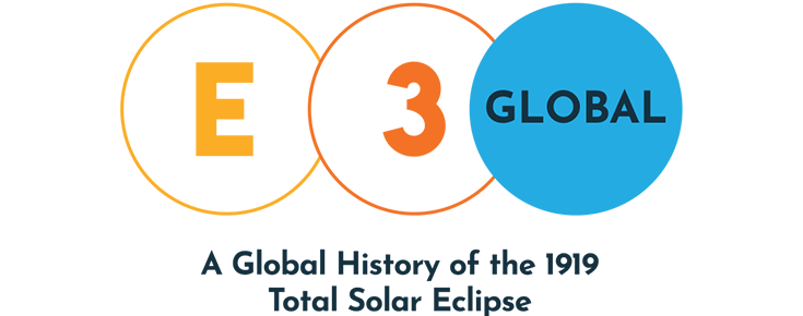 Seminário E3GLOBAL "Experiências de Campo na Roça Sundy - Sítio de Histórias e Saberes, Espaços e Vidas em Processos de Transição" Logótipo E3 Global