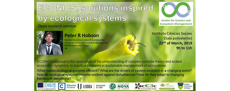 Seminário "ECONICS, solutions inspired by ecological systems"