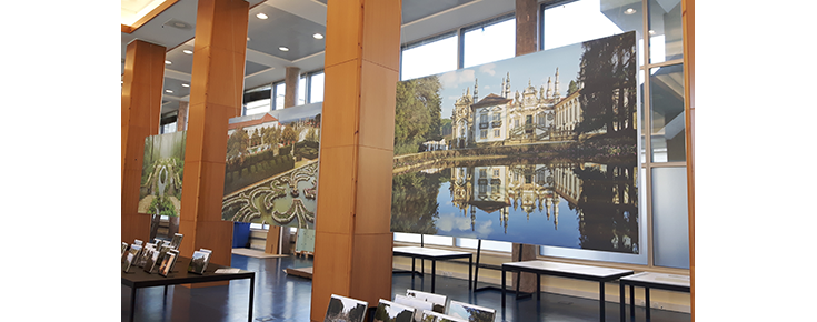 Pormenor da Exposição "Jardins Históricos de Portugal - Memória e Futuro"