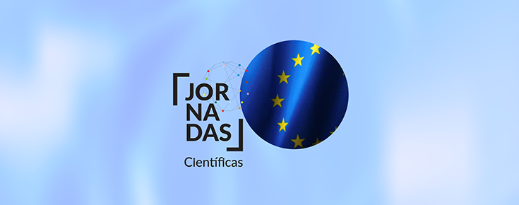 Jornadas Científicas da ULisboa Título "Jornadas Científicas ULisboa" e composição com os logótipos da ULisboa e da União Europeia