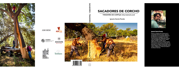 Capa do livro "Sacadores de Corcho - Tiradores de Cortiça: una memoria oral"