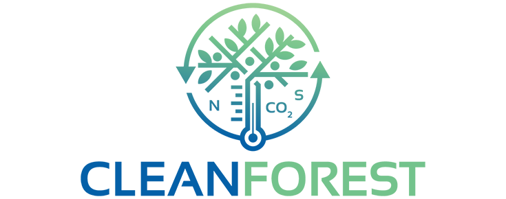 Logótipo da ação CLEANFOREST