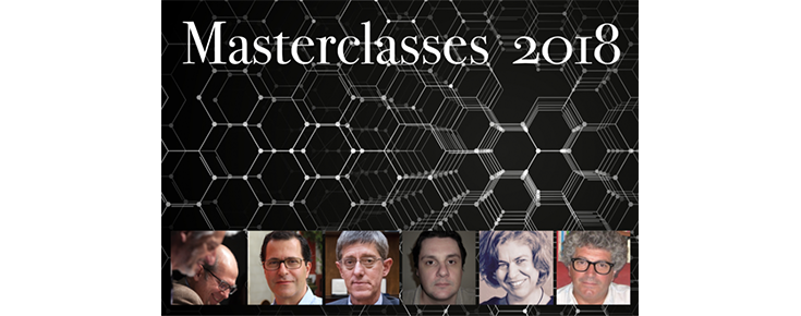 Masterclasses 2018 - ciclo de grandes palestras