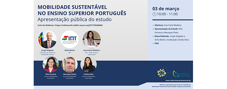 Informações sobre o evento e fotografias dos oradores