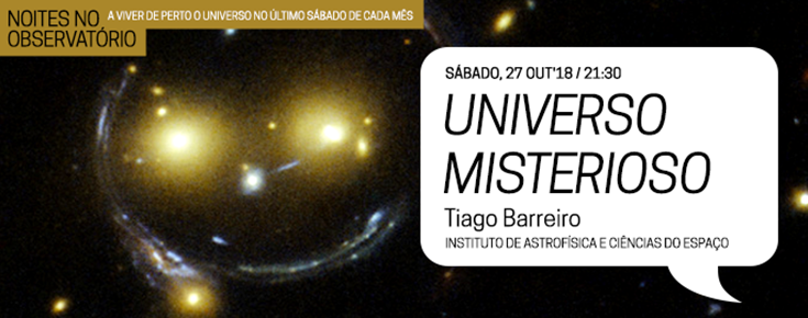 Noites no Observatório "Universo Misterioso"