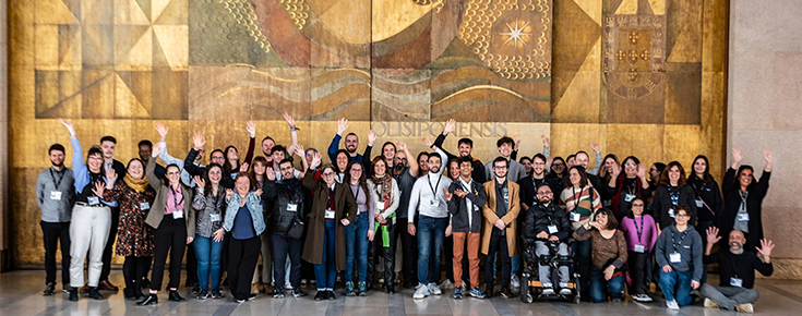 Fotografia de grupo dos participantes no 2.º Bootcamp IDEM Unite!, realizado na ULisboa