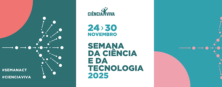 Logótipo da Semana da Ciência e da Tecnologia 2025