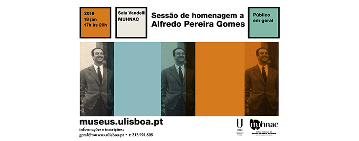 Sessão de homenagem a Alfredo Pereira Gomes (1919-2006), no centenário do seu nascimento