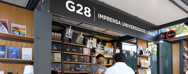 A ULisboa na 95.ª Feira do Livro de Lisboa Fotografia do stand da Imprensa da ULisboa