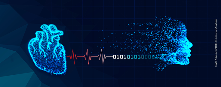 Ligação entre coração, computação e inteligência