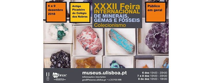 XXXII Feira Internacional de Minerais, Gemas e Fósseis