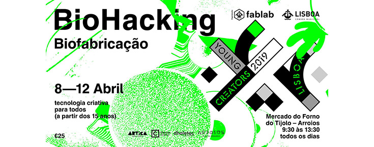 Young Creators 2019 - módulo de Bio Hacking e Bio Fabricação